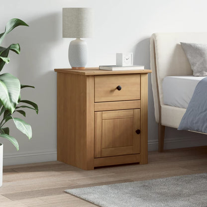 Panama bedside table 46x40x57 cm solid pine wood