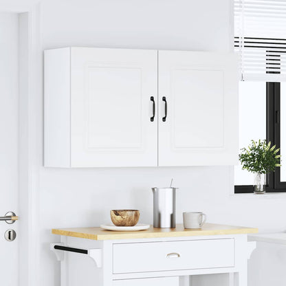 Kitchen wall cabinets 2pcs Kalmar deriv. wood white