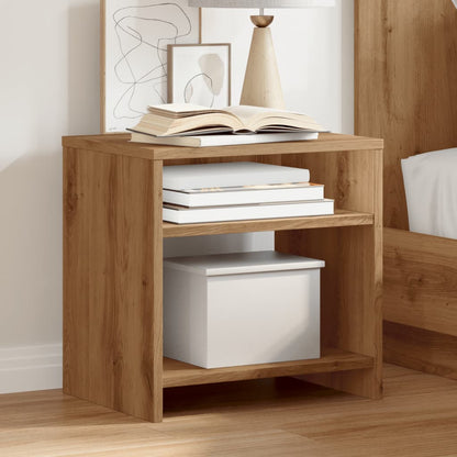 Bedside table 2 pcs made of artisian oak wood
