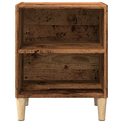 Mesa de cabeceira madeira velha 40x30x50 cm madeira trabalhada