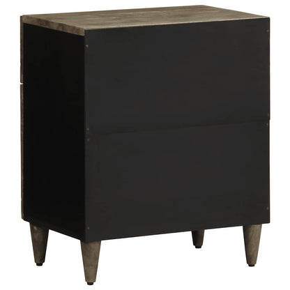Light grey bedside table 50x33x60 cm