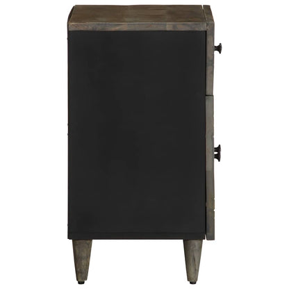 Light grey bedside table 50x33x60 cm