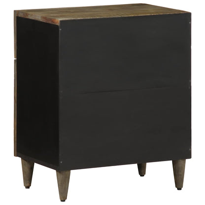 Light grey bedside table 50x33x60 cm