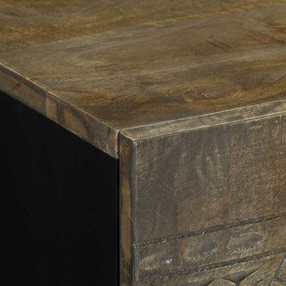 Light grey bedside table 50x33x60 cm