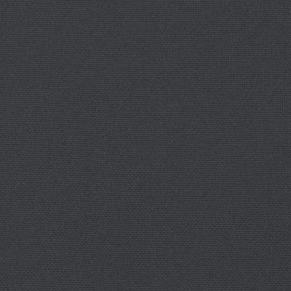 Folding sun lounger 175x54x8.5 cm black Oxford fabric