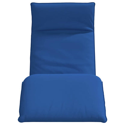 Folding sun lounger 175x54x8.5 cm royal blue Oxford fabric
