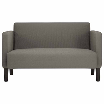 109 cm glove sofa in light grey corduroy fabric