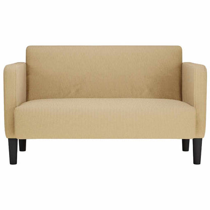 109 cm glove sofa in light green-grey corduroy fabric