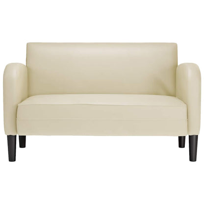 Sofa glove 110 cm cream artificial leather