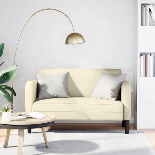 Sofa glove 110 cm cream artificial leather