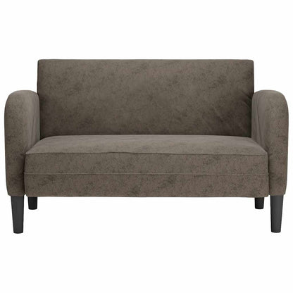 Sofa-glove 110 cm dark grey artificial leather