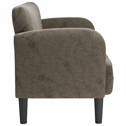 Sofa-glove 110 cm dark grey artificial leather
