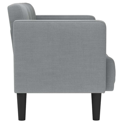 111 cm glove sofa in light grey fabric