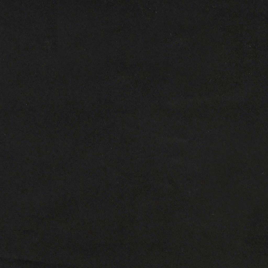 Sofá-luvas 109 cm veludo preto