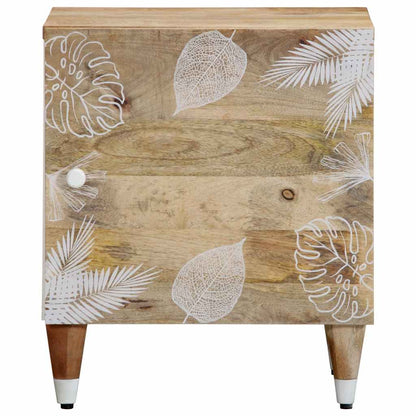 Bedside tables 2 pcs 40x33.5x46 cm solid mango wood