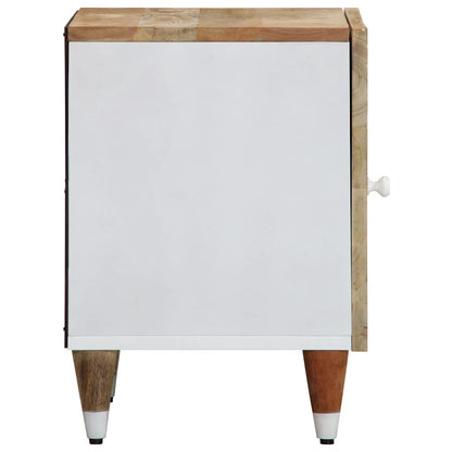 Bedside tables 2 pcs 40x33.5x46 cm solid mango wood
