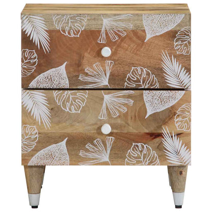 Bedside tables 2 pcs 40x33.5x46 cm solid mango wood