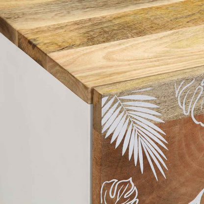Bedside tables 2 pcs 40x33.5x46 cm solid mango wood
