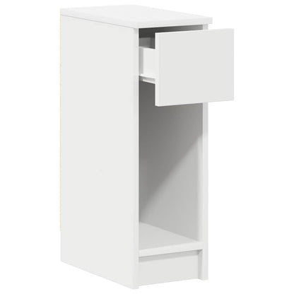 Mesa de cabeceira com gaveta 20x36x60 cm branco