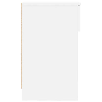 Mesa de cabeceira com gaveta 20x36x60 cm branco