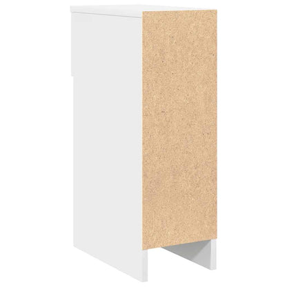 Mesa de cabeceira com gaveta 20x36x60 cm branco