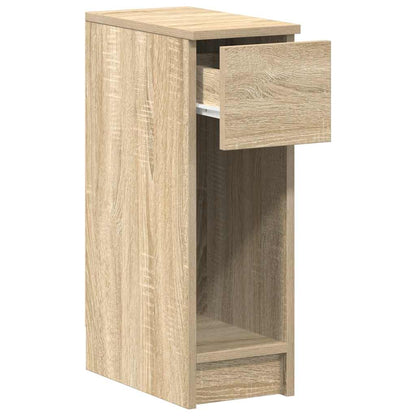Mesa de cabeceira com gaveta 20x36x60 cm carvalho sonoma