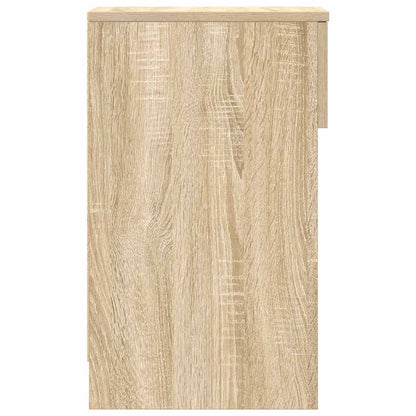 Mesa de cabeceira com gaveta 20x36x60 cm carvalho sonoma