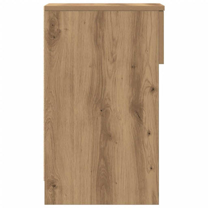 Mesa de cabeceira com gaveta 20x36x60 cm carvalho artisiano