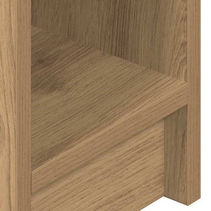 Mesa de cabeceira com gaveta 20x36x60 cm carvalho artisiano