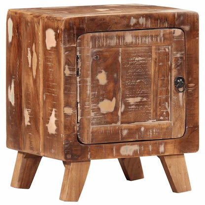Bedside tables 2 pcs 40x32x46 cm solid reclaimed wood