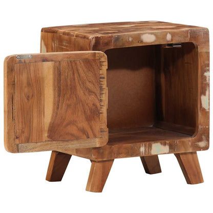 Bedside tables 2 pcs 40x32x46 cm solid reclaimed wood