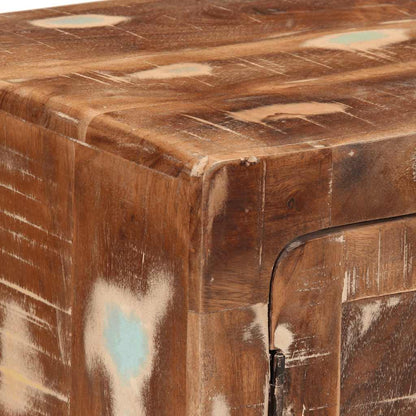 Bedside tables 2 pcs 40x32x46 cm solid reclaimed wood