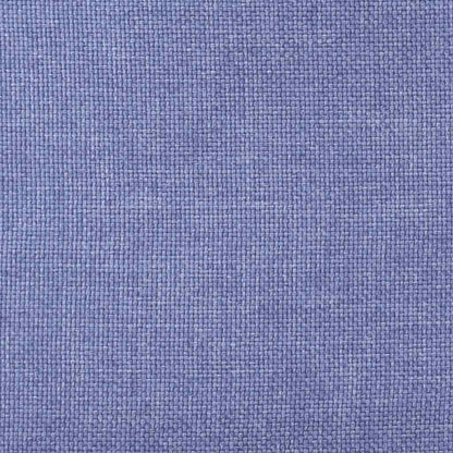 Sofá modular com pufes e almofadas tecido azul ganga