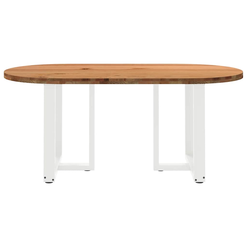 Step for hydromassage 100x50x50.5 cm PE and solid acacia beige