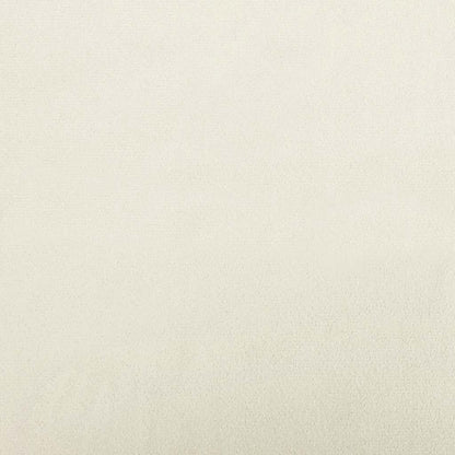 Sofá de 3 lugares 180 cm veludo cor creme