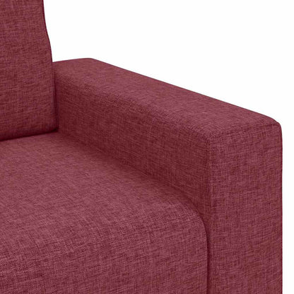 Poltrona 60 cm tecido vermelho tinto
