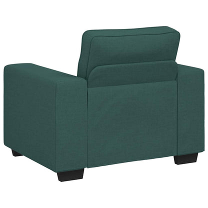 Poltrona 60 cm tecido verde-escuro