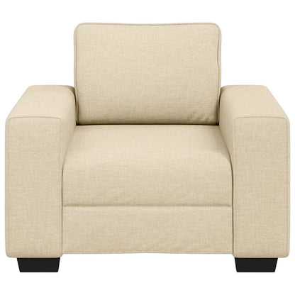 Poltrona 60 cm tecido cor creme