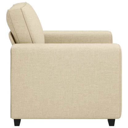 Poltrona 60 cm tecido cor creme