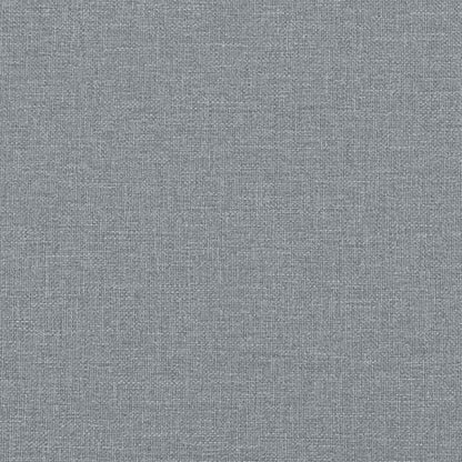3-seater sofa 180 cm light grey fabric