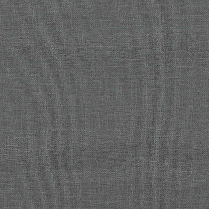3-seater sofa 180 cm dark grey fabric