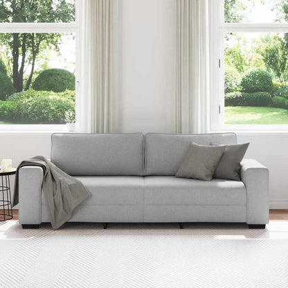 3-seater sofa 180 cm in cloudy grey fabric