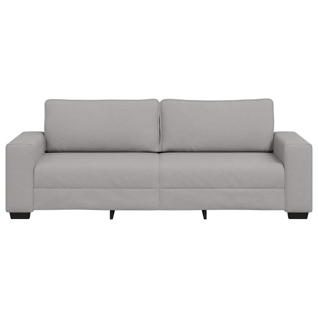 3-seater sofa 180 cm in cloudy grey fabric