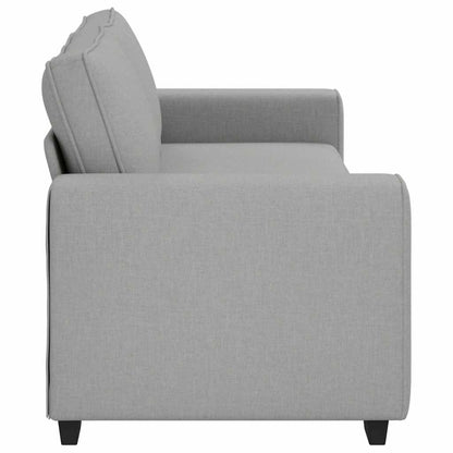 3-seater sofa 180 cm in cloudy grey fabric