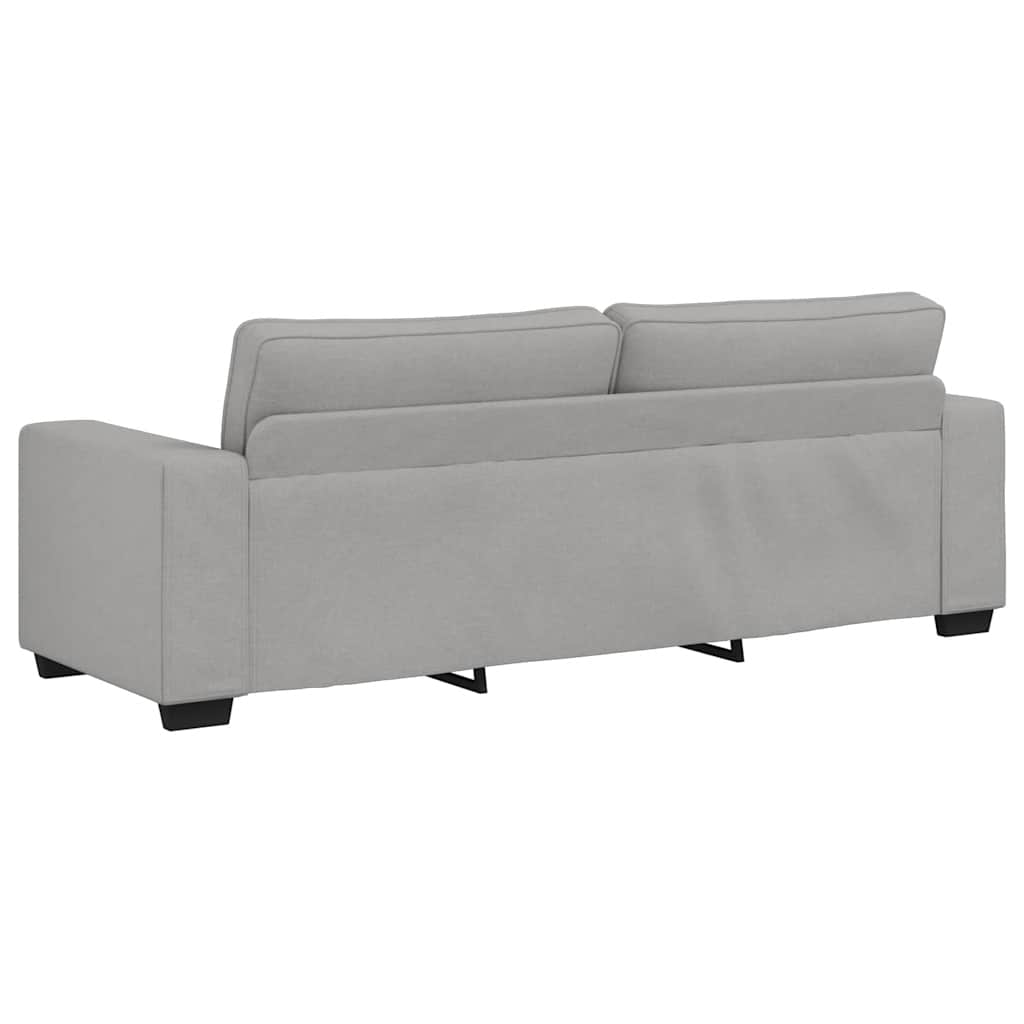 3-seater sofa 180 cm in cloudy grey fabric