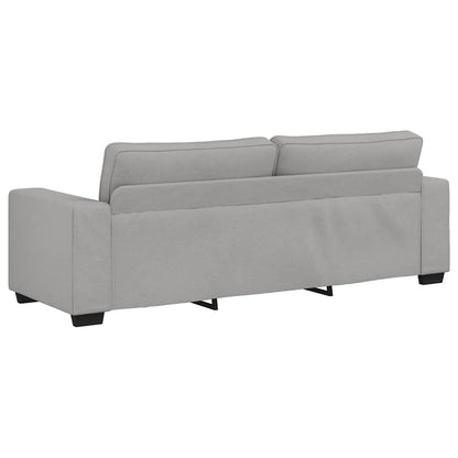 3-seater sofa 180 cm in cloudy grey fabric