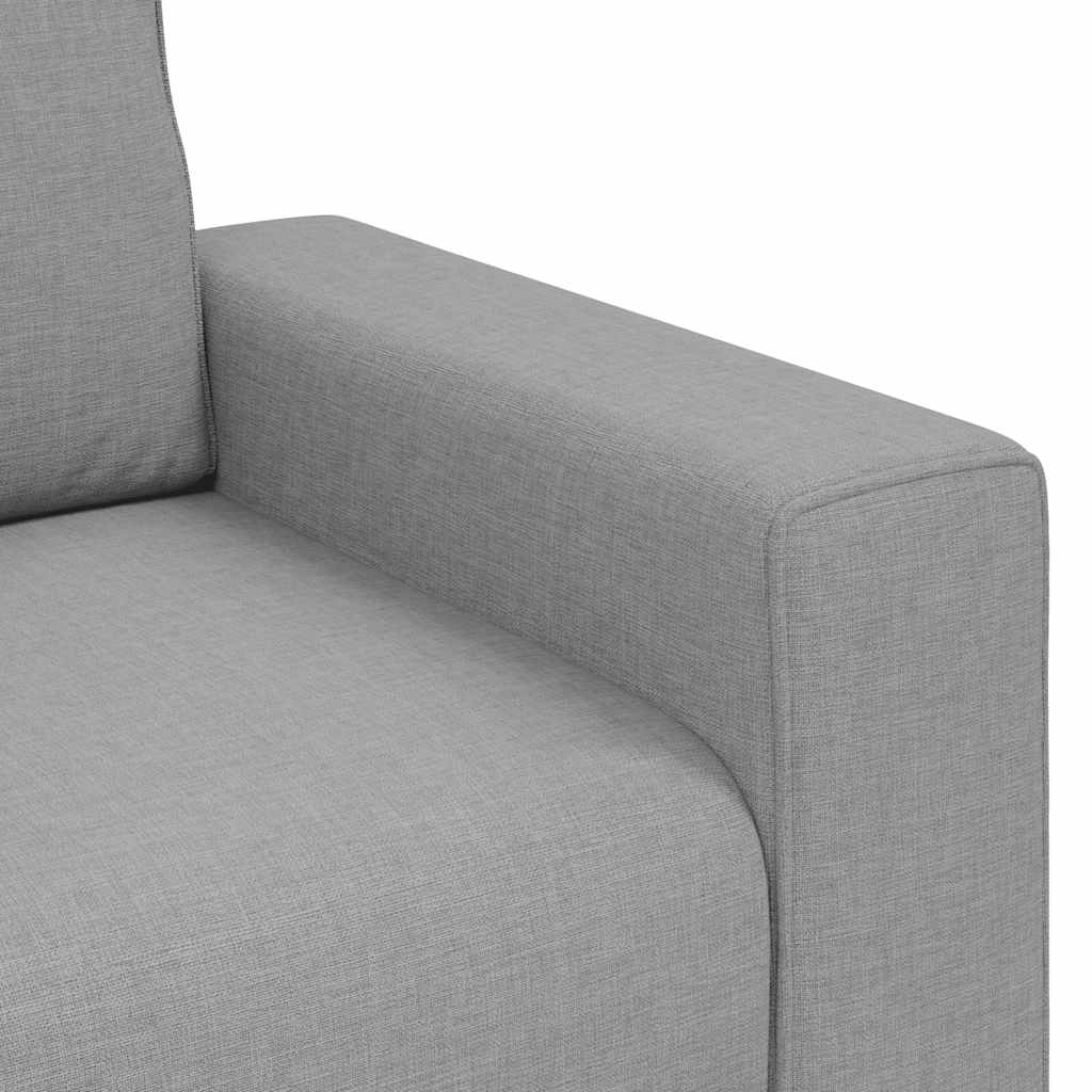 3-seater sofa 180 cm in cloudy grey fabric