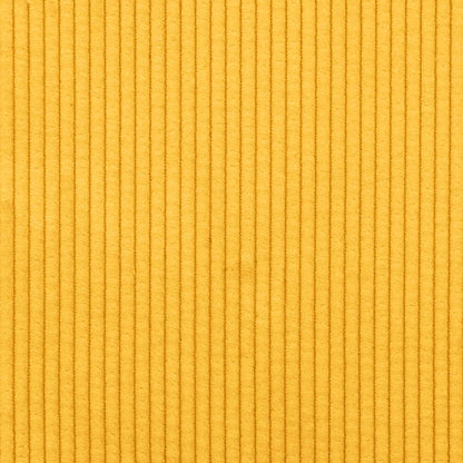Poltrona 60 cm tecido corduroy amarelo-claro