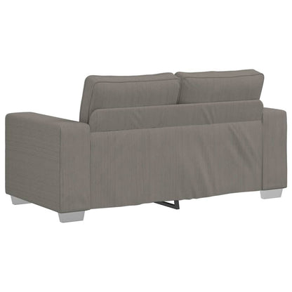 Sofá-luvas 120 cm tecido corduroy cinzento-claro