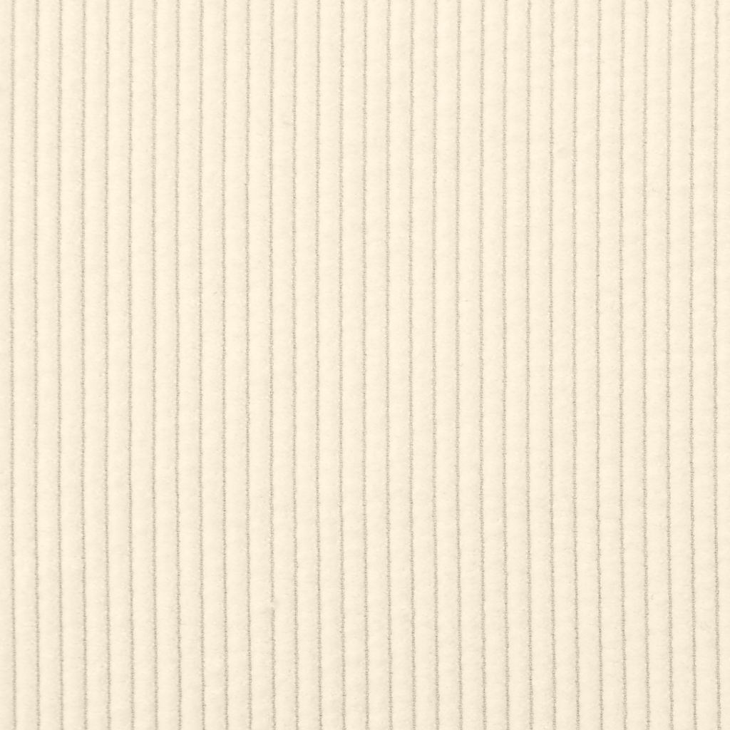 Sofá-luvas 120 cm tecido corduroy creme